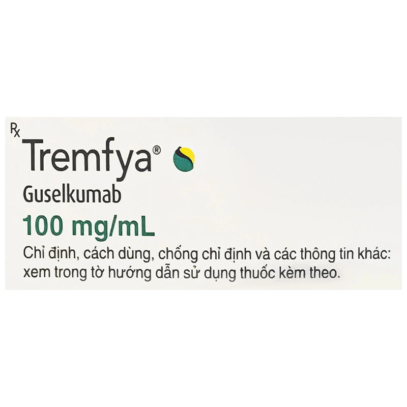 Dung dịch tiêm Tremfya 100mg/ml điều trị vảy nến thể mảng, viêm khớp vảy nến (1 bơm tiêm x 1ml) - 3